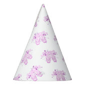 ピンクエレガントバレエ誕生日ポインテシューズ パーティーハット (左)