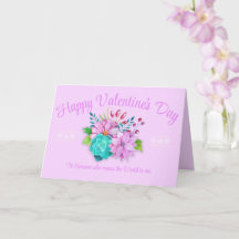 ピンクエレガントバレンタインデー