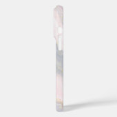 ピンクエレガントパープルパステルマーブルカスタマイズ Case-Mate iPhoneケース (裏面 / 左)