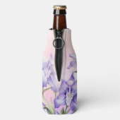ピンクエレガントパープルフローラキンセアニェラパーティー ボトルクーラー (ボトル裏面)