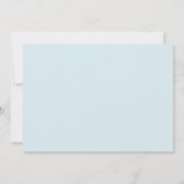 ピンクエレガントパープルブルーダリアウォーターカラーアート セーブザデート (裏面)