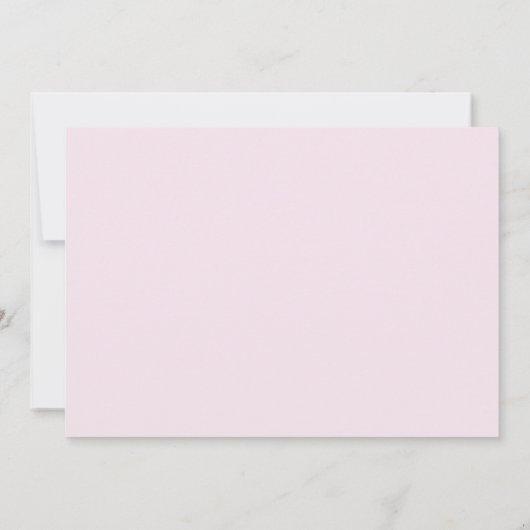 ピンクエレガントパープルブルーダリアウォーターカラーアート セーブザデート (裏面)