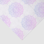 ピンクエレガントパープルボホマンダラグラデーションデコペ 薄葉紙 (詳細)