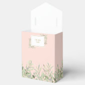 ピンクエレガントファースト聖域の緑のフローラ フェイバーボックス (オープン)