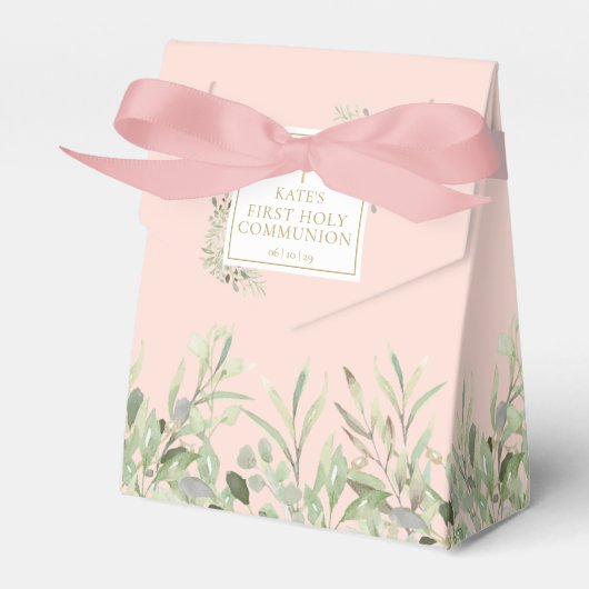 ピンクエレガントファースト聖域の緑のフローラ フェイバーボックス (正面サイド)