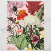 ピンクエレガントフローラの葬儀 チラシ (裏面)