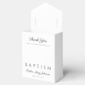 ピンクエレガントフローラクロスバプテスマ フェイバーボックス (オープン)