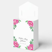 ピンクエレガントフローラクロス第1聖餐式 フェイバーボックス (オープン)