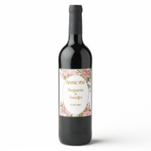 ピンクエレガントフローラグ結婚リーズ