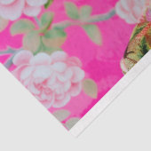 ピンクエレガントフローラバードケージハットデコップページ 薄葉紙 (詳細)