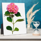 ピンクエレガントフローラピンクあじさい フォトプラーク (側面)