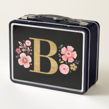 ピンクエレガントフローラモノグラム