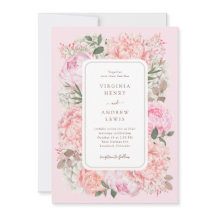 ピンクエレガントフローラ結婚ズ