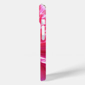 ピンクエレガントフローラ花ピンク《植物》百日草 Case-Mate iPhoneケース (裏面 / 左)