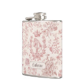 ピンクエレガントベージュエクエストリアンフローラトイル名 フラスク (左)