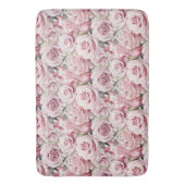 ピンクエレガントマクシマリスト風呂マット バスマット (正面縦)