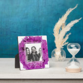 ピンクエレガントマゼンタフローラアジサイバラ フォトプラーク (インサイチュ)