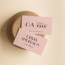 ピンクエレガントミニマリストボホシックモダン