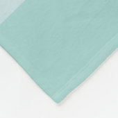 ピンクエレガントミントグリーンストライプのモダンテンプレート フリースブランケット (角)