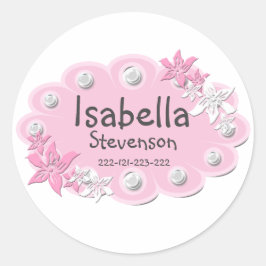 ピンクエレガントラベル ラウンドシール