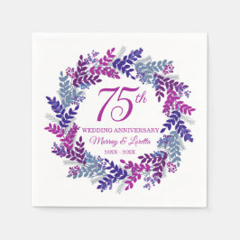 ピンクエレガントリース75周年記念 スタンダードカクテルナプキン