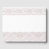 ピンクエレガントレース40歳の誕生日パーティー ゲストブック (裏面)