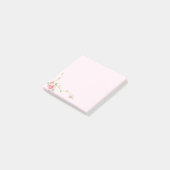 ピンクエレガントローズつる植物 ポストイット (アングル)