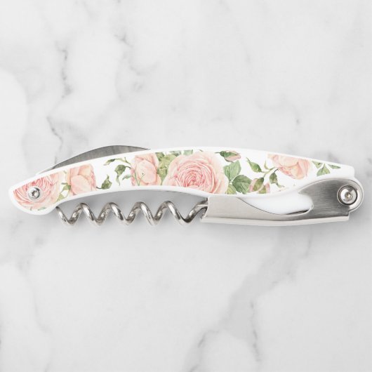 ピンクエレガントローズガーデン ソムリエナイフ (裏面)