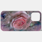 ピンクエレガントローズケースメイトiPhoneケース Case-Mate iPhoneケース (裏面 (横))