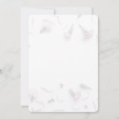 ピンクエレガントローズフローラウォーター絵画カラー (裏面)