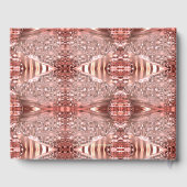 ピンクエレガントローズ金ゴールドスターゴールデン文字スウィート16 ゲストブック (裏面)