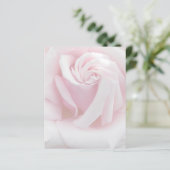 ピンクエレガントローズ開花フローラ文房具紙 (スタンド正面)