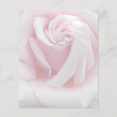 ピンクエレガントローズ開花フローラ文房具紙 (裏面)