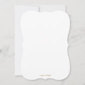 ピンクエレガントローズSweet sixteen招待状 招待状 (裏面)