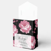 ピンクエレガントヴィンテージバラ結婚ズ フェイバーボックス (オープン)