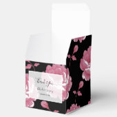 ピンクエレガントヴィンテージバラ結婚ズ フェイバーボックス (オープン)