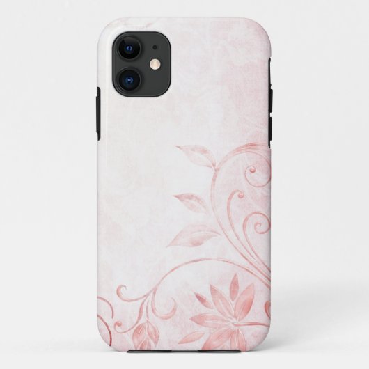 ピンクエレガントヴィンテージ Case-Mate iPhoneケース (裏面)