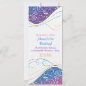 ピンクエレガント招待状 招待状 (裏面)