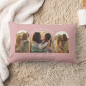 ピンクエレガント最高の数々のの写真母 ランバークッション (ブランケット)