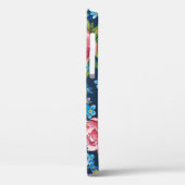 ピンクエレガント牡丹レトロ背景 Case-Mate iPhoneケース (裏面 / 左)