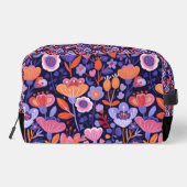 ピンクエレガント紫フォーク花柄 ドップキット (裏面)