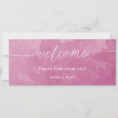 ピンクエレガント色のシーティンググラフヘッダー (正面)