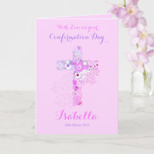 ピンクエレガント色の確認フローラのクロス名