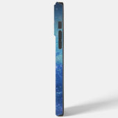 ピンクエレガント色モダン勾配銀河系グリッター星 Case-Mate iPhoneケース (裏面 / 左)