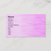 ピンクエレガント色 名刺 (正面)