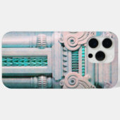 ピンクエレガント芸術的ブルーファンタジーデコール Case-Mate iPhoneケース (裏面 (横))