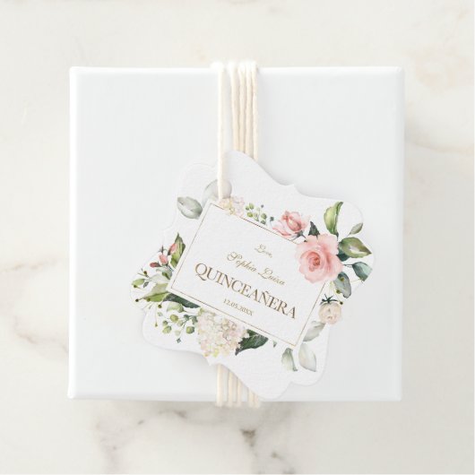 ピンクエレガント赤面白い花金ゴールドキンセアニラ フェイバータグ (インサイチュ)