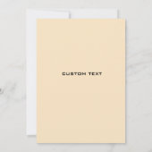 ピンクエレガント&グリーンフローラハートアーバー結婚ズ 招待状 (裏面)