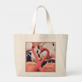 ピンクエレガントIは十分なことわざ引用文意欲を起こ ラージトートバッグ (裏面)