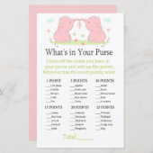 ピンクエレファントあなたの財布ゲームの中に何がある (正面/裏面)